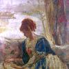 Contrejour – Woman Seated at a Window
