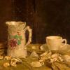 静物：水壶、茶杯和贝壳