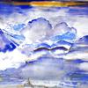 库夫斯坦的云和山脉
