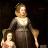 克里斯蒂安，卡文迪什夫人，德文郡伯爵夫人（1598-1675），和她的女儿