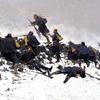 勇敢的士兵冒出浓烟