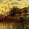 The Dike at Zaandam, Evening