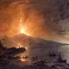 维苏威火山夜间喷发