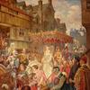 玛丽女王进入爱丁堡，1561年