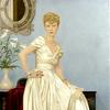 Madame la Duchesse de Brissac en robe Christian Dior