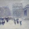 十二月第五大道上的暴风雪