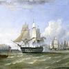 1807年9月，皇家海军“勇士”号护卫一支经过里弗内斯的车队