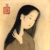 妇女梳头