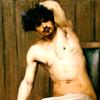 坐着的男人