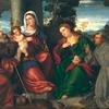 圣母玛利亚抹大拉，圣弗朗西斯和捐赠者