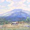 蓝山下
