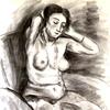 修头发的女人