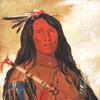 Né-hee-ó-ee-wóo-tis, Wolf on the Hill, Chief of the Tribe