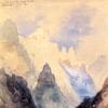 从大瀑布的顶端，黄石公园