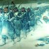 丹麦步兵在1864年2月5日和6日晚从丹内维尔克撤退时