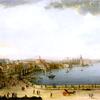 Naples, a View of the Strada di Santa Lucia from Pizzofalcone to the Ponte Della Maddalena