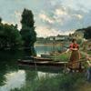 Laundresses at Pontoise, Quai du Pothuis