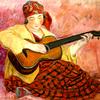 带吉他的女人（不）