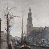 View of the Westerkerk with the Rozengracht and the Prinsengracht, Amsterdam