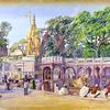 金殿，贝拿勒斯，印度，十一月，1878年