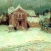 Plaza under Snow, Gerberoy