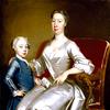 伊丽莎白·菲利普斯、爱德华·菲利普斯四世夫人和她的儿子爱德华·菲利普斯五世