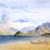 On Lake Como: from Menaggio, Looking towards Bellagio