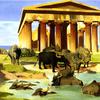 View of Paestum, (study)