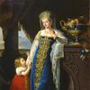 Portrait of Princess M.F. Baryatinskaya with Her Daughter