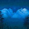 山上的冬夜