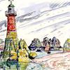 Lézardrieux, the Lighthouse