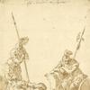 士兵们睡着了