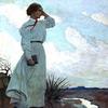 Louise Loved to Climb to the Summit on One of the Barren Hills Flanking the River, and Stand There While the Wind Blew