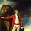 Portrait of Major James Harelty, Full-Length, in Uniform, Holding His Horse, a Formation of Soldiers Beyond