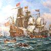 英国皇家海军对西班牙舰队“复仇”的英勇行动，1591年