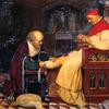 盖伊·德·乔利亚克在阿维尼翁为教皇克莱门特六世的腿包扎，约1348年