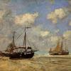 Scheveningen, Boats Aground on the Shore