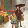 正在下雪