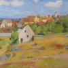 View over Gudhjem, Bornholm, Denmark