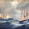 “日耳曼人”拯救“赫斯渥斯”号船员，1881年