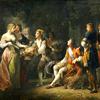路易十四在文森森林中向路易丝•德•瓦利埃宣告他对路易丝的爱