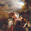 弗朗西斯科·诺韦罗·迪·卡拉拉和他的妻子从米兰公爵手中逃脱