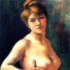 女人半身像