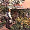 Père Bail in His Garden at Bois-le-Roi