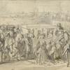 1667年路易十四和玛丽-特雷瑟进入杜艾