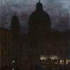 Wittelsbachplatz in Munich at Night
