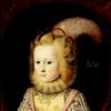 玛格丽特·萨克维尔夫人（1614-1676），后来的萨内伯爵夫人，4岁