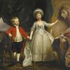 威廉王子、格洛斯特公爵和爱丁堡公爵及其妹妹索菲亚公主的肖像