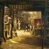 Interior of the Coach-Wheelwright's Shop at 4 1/2 Marshall Street, Soho, London