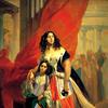 Portrait of Countess Yu. P. Samoilova and Her Ward Amacilia Pacini Leaving a Ball